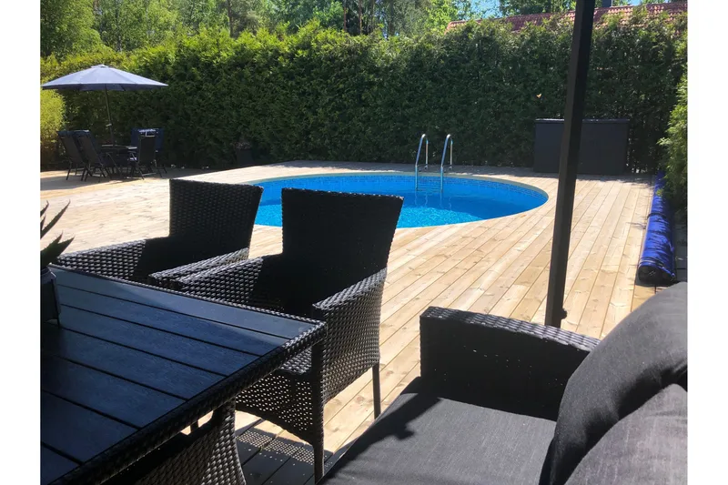 Terässeinäallas Premium Pyöreä 6,0x1,5m Upotettava, Planet Pool