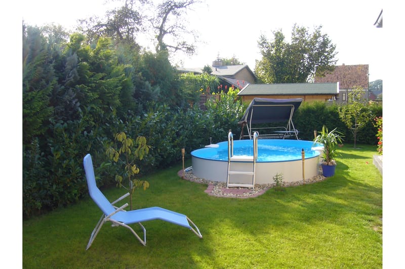 Terässeinäinen Uima-allas Premium 7,25x4,6x1,5m L:B Sininen - Planet Pool - Piha & ulkoaltaat - Uima-allas, poreallas & sauna - Uima-allas
 - Maanpinta-allas
