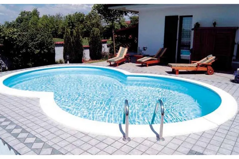 Terässeinäinen Uima-allas Premium 5,25x3,2x1,5m L:P Harmaa, Planet Pool