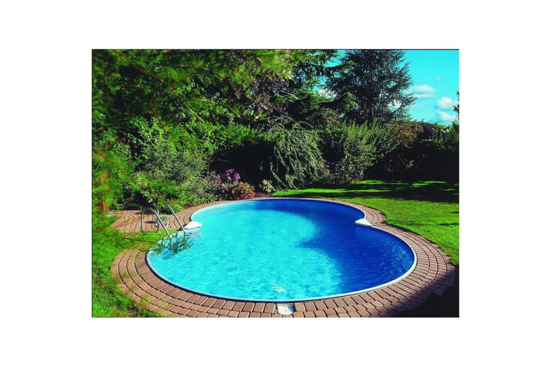 Teräspaneeliallas Planet Pool Ensiluokkainen Kahdeksankulmainen 5,25 x 3,2 m, Sininen - 5,25 x 3,2 m, Sininen - Piha & ulkoaltaat - Uima-allas, poreallas & sauna - Uima-allas
 - Maanpinta-allas