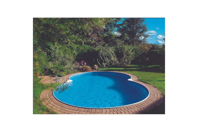 Teräspaneeliallas Planet Pool Ensiluokkainen Kahdeksankulmainen 5,25 x 3,2 m, Sininen - 5,25 x 3,2 m, Sininen - Piha & ulkoaltaat - Uima-allas, poreallas & sauna - Uima-allas
 - Maanpinta-allas