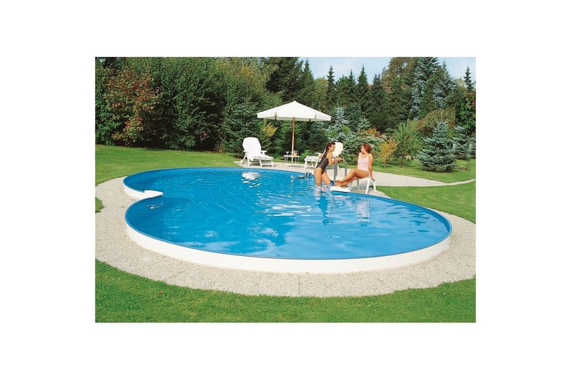 Teräspaneeliallas Planet Pool Ensiluokkainen Kahdeksankulmainen 5,25 x 3,2 m, Sininen - 5,25 x 3,2 m, Sininen - Piha & ulkoaltaat - Uima-allas, poreallas & sauna - Uima-allas
 - Maanpinta-allas