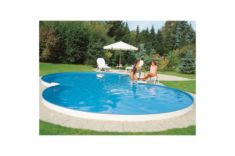 Teräspaneeliallas Planet Pool Ensiluokkainen Kahdeksankulmainen 5,25 x 3,2 m, Sininen - 5,25 x 3,2 m, Sininen - Piha & ulkoaltaat - Uima-allas, poreallas & sauna - Uima-allas
 - Maanpinta-allas