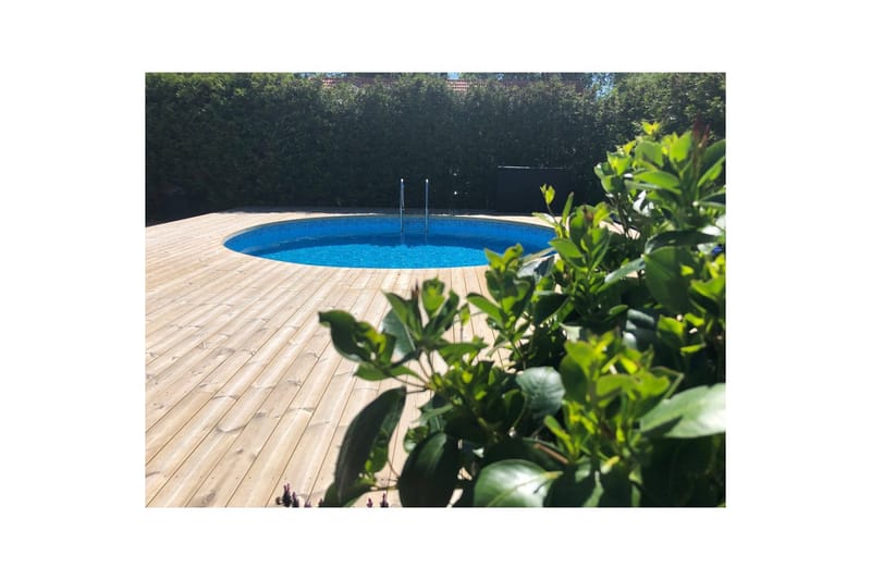 Teräspaneeliallas Planet Pool Premium Pyöreä Ø 3,5 m, Persia Sininen, 1,5 m - Ø 3,5 m, Persia Sininen, 1,5 m - Piha & ulkoaltaat - Uima-allas, poreallas & sauna - Uima-allas - Maanpinta-allas