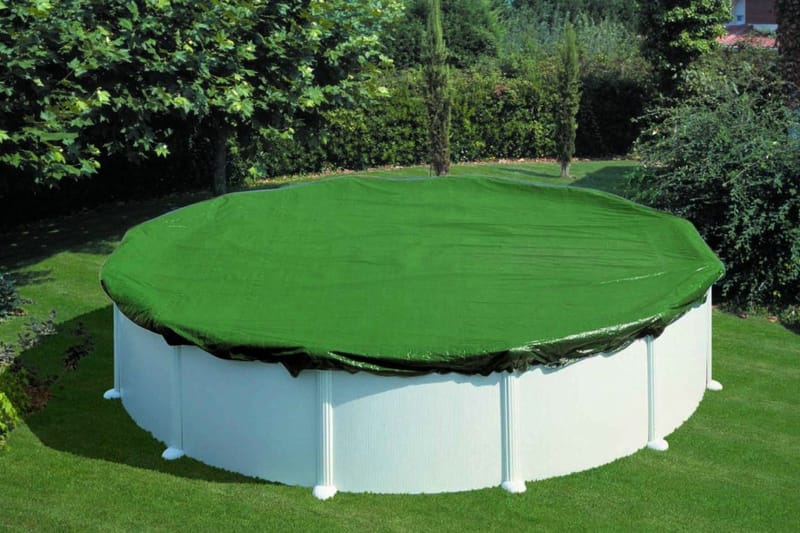 Allassuoja Standardi Pyöreä Ø 500 cm - Piha & ulkoaltaat - Uima-allas, poreallas & sauna - Uima-allastarvikkeet & poreallastarvikkeet - Altaan suojaaminen - Uima-altaan suojapeite & allaspeite