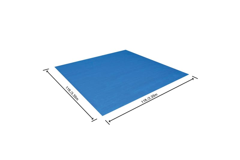 Bestway Uima-altaan aluskangas Flowclear 335x335 cm - Allassuojat & -vuorit