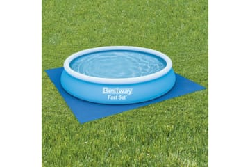 Bestway Uima-altaan aluskangas Flowclear 396x396 cm - Piha & ulkoaltaat - Uima-allas, poreallas & sauna - Uima-allastarvikkeet & poreallastarvikkeet - Allassuojat & -vuorit