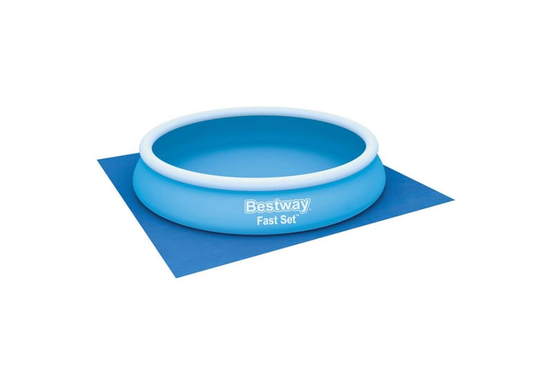 Bestway Uima-altaan aluskangas Flowclear 396x396 cm - Piha & ulkoaltaat - Uima-allas, poreallas & sauna - Uima-allastarvikkeet & poreallastarvikkeet - Allassuojat & -vuorit