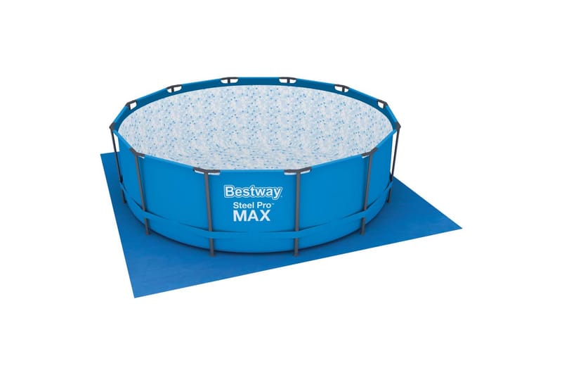 Bestway Uima-altaan aluskangas Flowclear 396x396 cm - Piha & ulkoaltaat - Uima-allas, poreallas & sauna - Uima-allastarvikkeet & poreallastarvikkeet - Allassuojat & -vuorit