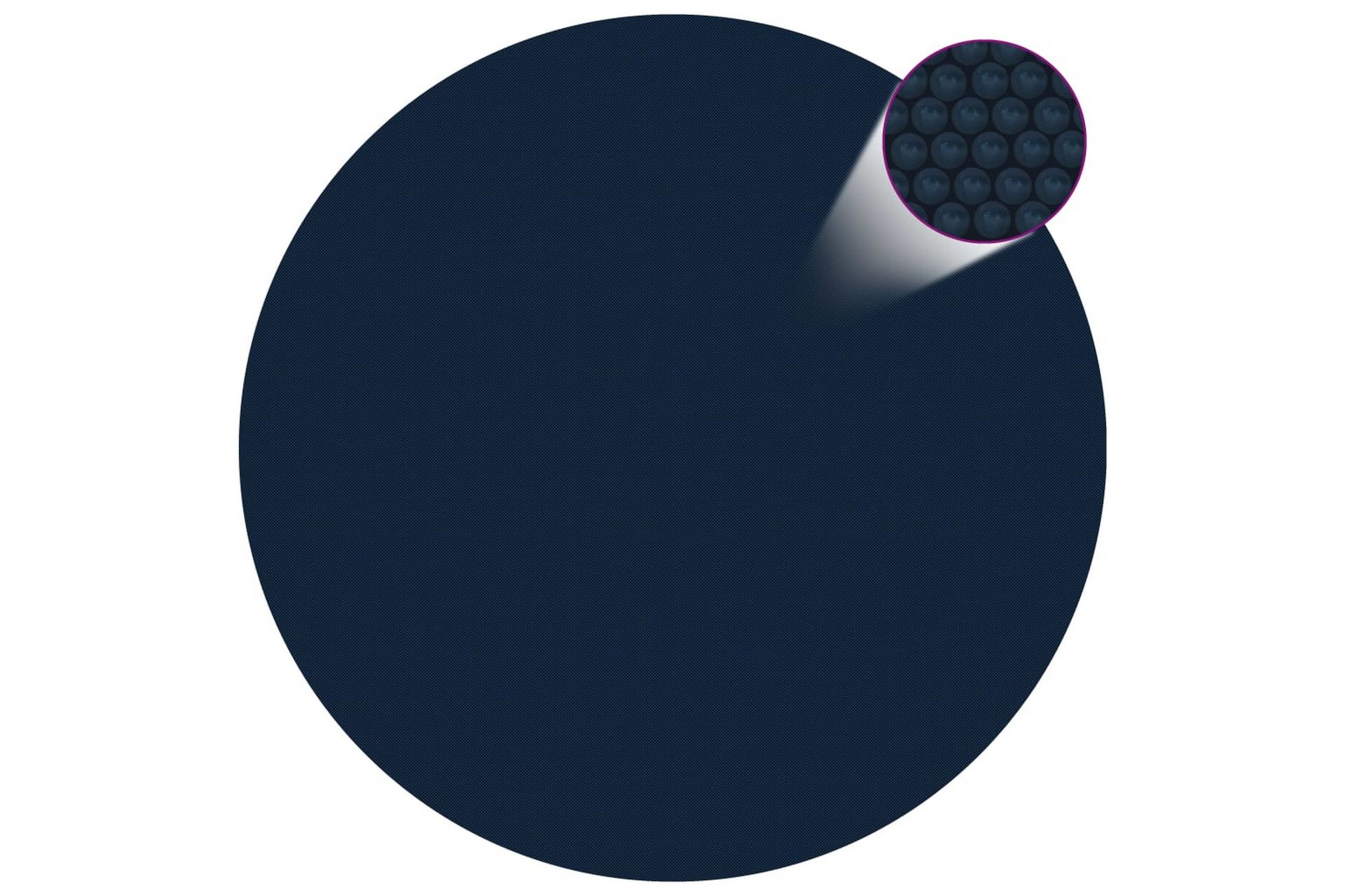 Kelluva uima-altaan PE-aurinkoenergiakalvo 381 cm sinimusta - Musta - Piha & ulkoaltaat - Uima-allas, poreallas & sauna - Uima-allastarvikkeet & poreallastarvikkeet - Allassuojat & -vuorit