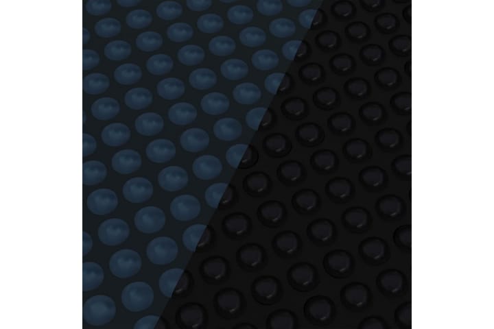 Kelluva uima-altaan PE-aurinkoenergiakalvo 417 cm sinimusta - Musta - Allassuojat & -vuorit