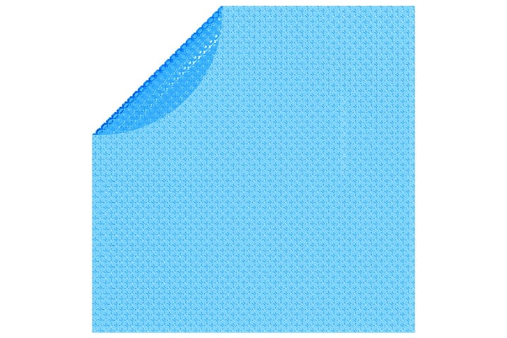 Kelluva Pyöreä PE Uima-altaan Suoja 381 cm Sininen - Sininen - Allassuojat & -vuorit