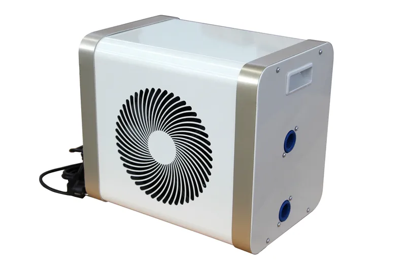 Allaslämpöpumppu 4kW maanpäälliseen altaaseen | Splash - Valkoinen - Piha & ulkoaltaat - Uima-allas, poreallas & sauna - Uima-allastarvikkeet & poreallastarvikkeet - Altaan lämmitys - Uima-altaan lämpöpumppu