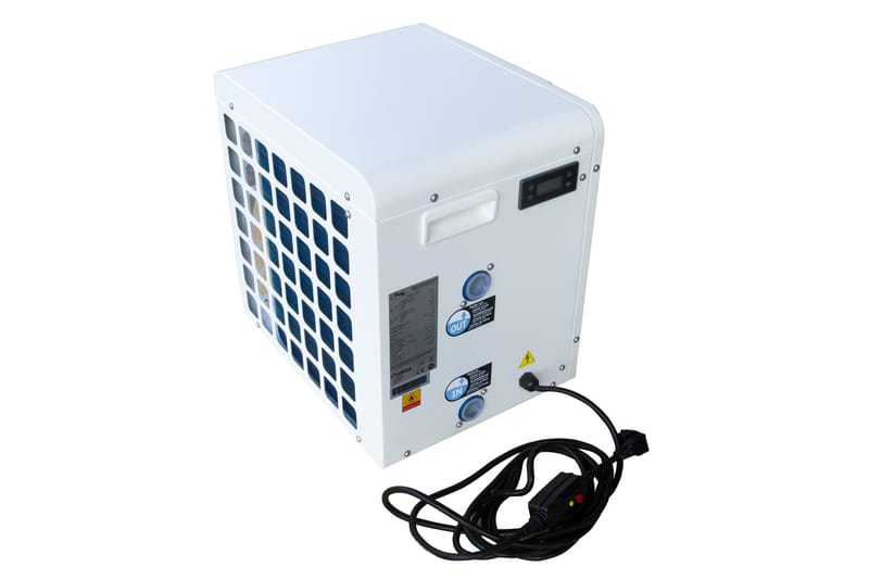 Uima-altaan lämpöpumppu 5 kW maanpäälliseen altaaseen | Splash – Valkoinen - Valkoinen - Piha & ulkoaltaat - Uima-allas, poreallas & sauna - Uima-allastarvikkeet & poreallastarvikkeet - Altaan lämmitys - Uima-altaan lämmitin