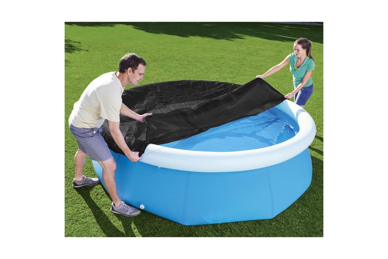 Allassuoja Flowclear™ 3,66 m Musta - Bestway - Piha & ulkoaltaat - Uima-allas, poreallas & sauna - Uima-allastarvikkeet & poreallastarvikkeet - Altaan suojaaminen - Uima-altaan suojapeite & allaspeite
