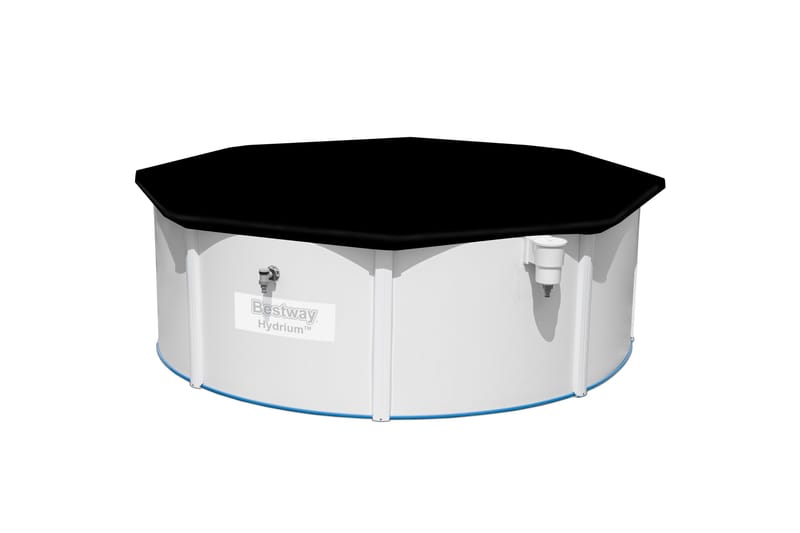 Allassuoja Flowclear™ 3,96 m Musta - Bestway - Piha & ulkoaltaat - Uima-allas, poreallas & sauna - Uima-allastarvikkeet & poreallastarvikkeet - Altaan suojaaminen - Uima-altaan suojapeite & allaspeite