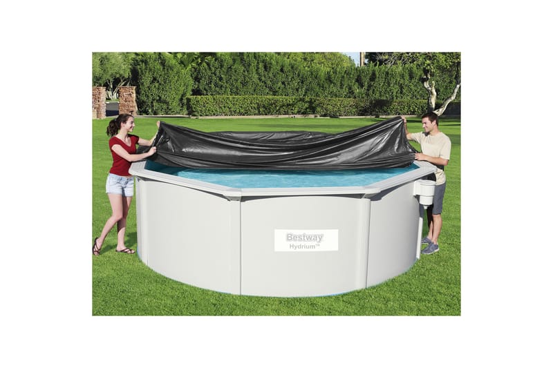 Allassuoja Flowclear™ 3,96 m Musta - Bestway - Piha & ulkoaltaat - Uima-allas, poreallas & sauna - Uima-allastarvikkeet & poreallastarvikkeet - Altaan suojaaminen - Uima-altaan suojapeite & allaspeite