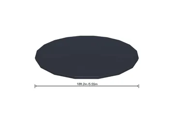 Allassuoja Planet Pool Fast Set Ø 5,5 m - Ø 5,5 m - Piha & ulkoaltaat - Uima-allas, poreallas & sauna - Uima-allastarvikkeet & poreallastarvikkeet - Altaan suojaaminen - Uima-altaan suojapeite & allaspeite