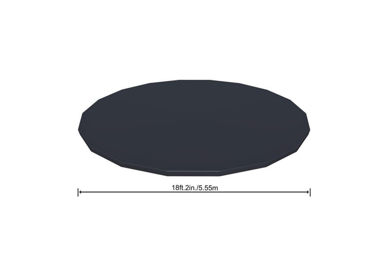 Allassuoja Planet Pool Fast Set Ø 5,5 m - Ø 5,5 m - Piha & ulkoaltaat - Uima-allas, poreallas & sauna - Uima-allastarvikkeet & poreallastarvikkeet - Altaan suojaaminen - Uima-altaan suojapeite & allaspeite