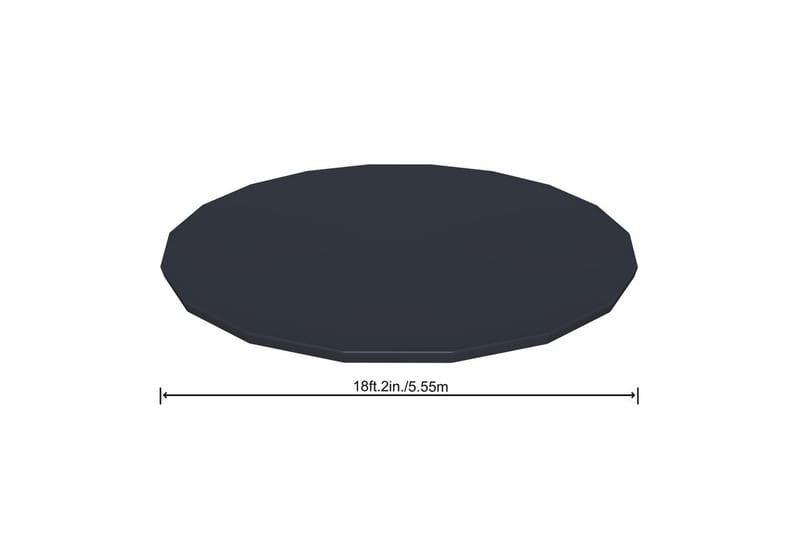 Allassuoja Planet Pool Fast Set Ø 5,5 m - Ø 5,5 m - Piha & ulkoaltaat - Uima-allas, poreallas & sauna - Uima-allastarvikkeet & poreallastarvikkeet - Altaan suojaaminen - Uima-altaan suojapeite & allaspeite