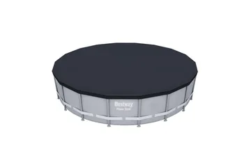 Allassuoja Planet Pool Fast Set Ø 5,5 m - Ø 5,5 m - Piha & ulkoaltaat - Uima-allas, poreallas & sauna - Uima-allastarvikkeet & poreallastarvikkeet - Altaan suojaaminen - Uima-altaan suojapeite & allaspeite