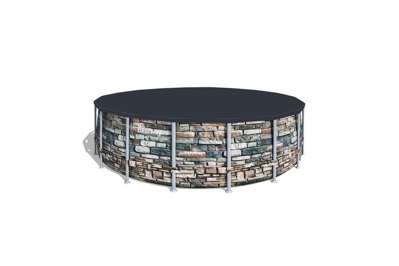 Allassuoja Planet Pool Fast Set Ø 5,5 m - Ø 5,5 m - Piha & ulkoaltaat - Uima-allas, poreallas & sauna - Uima-allastarvikkeet & poreallastarvikkeet - Altaan suojaaminen - Uima-altaan suojapeite & allaspeite