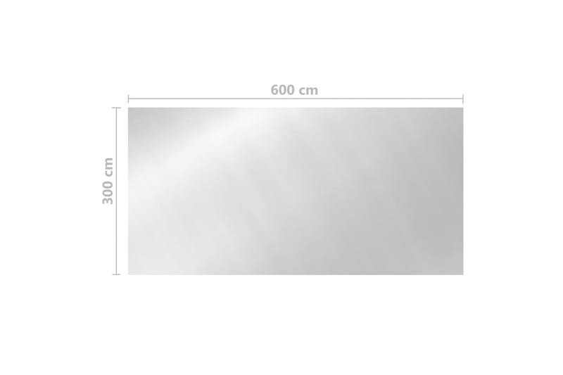 Uima-altaan suoja hopea 600x300 cm PE - Hopea - Piha & ulkoaltaat - Uima-allas, poreallas & sauna - Uima-allastarvikkeet & poreallastarvikkeet - Altaan suojaaminen - Uima-altaan suojapeite & allaspeite