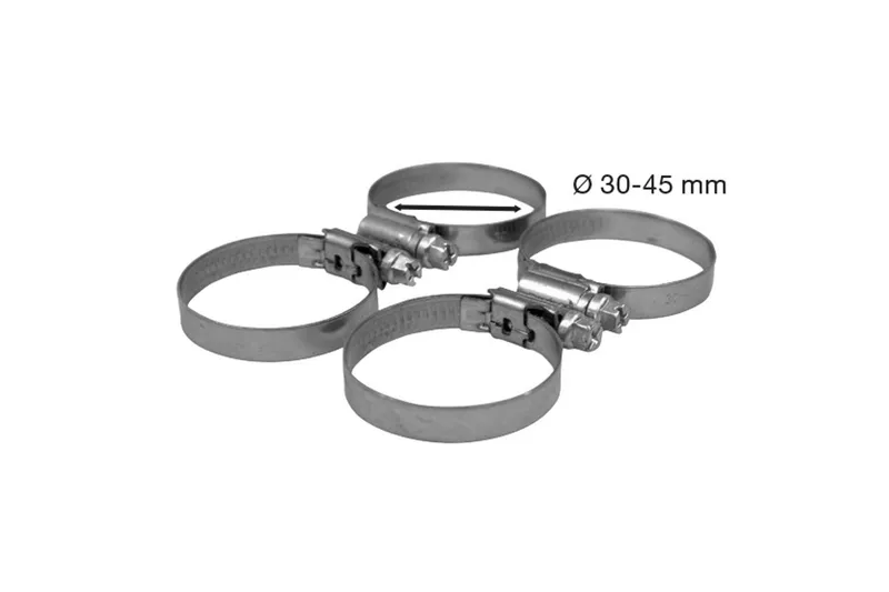 Letkukiristimet Planet Pool 4 kpl 30-45 mm Ruostumaton, undefined