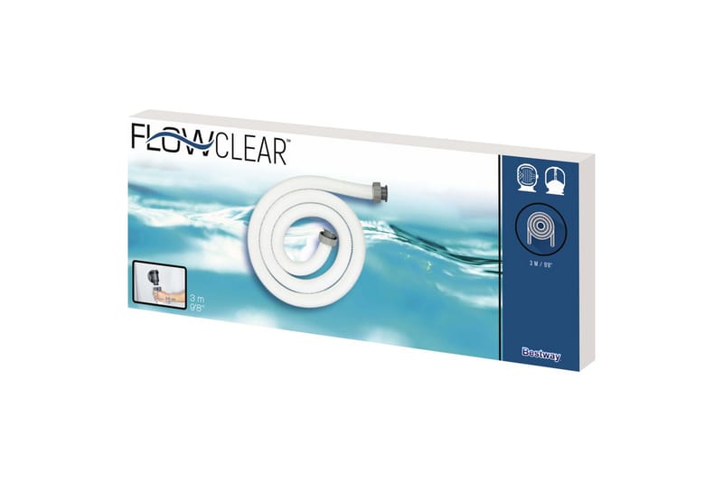 Bestway Flowclear vaihtoletku 38 mm - Piha & ulkoaltaat - Uima-allas, poreallas & sauna - Uima-allastarvikkeet & poreallastarvikkeet - Muut uima-allastarvikkeet