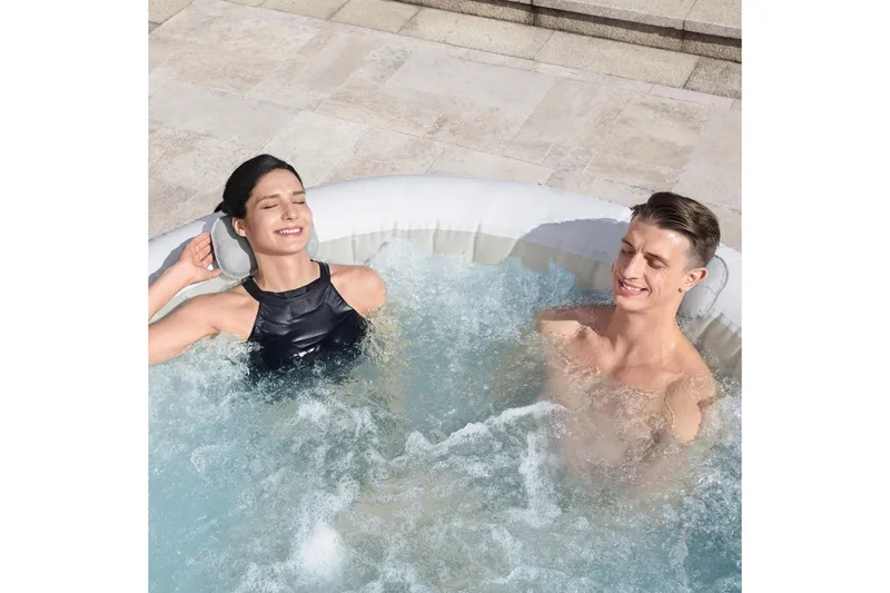 Pehmustettu Tyyny Lay-Z-Spa Grå - Bestway - Piha & ulkoaltaat - Uima-allas, poreallas & sauna - Uima-allastarvikkeet & poreallastarvikkeet - Muut allastarvikkeet