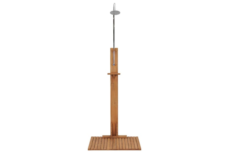 Puutarhasuihku 75x75x210 cm täysi tiikki - Piha & ulkoaltaat - Uima-allas, poreallas & sauna - Uima-allastarvikkeet & poreallastarvikkeet - Muut uima-allastarvikkeet
