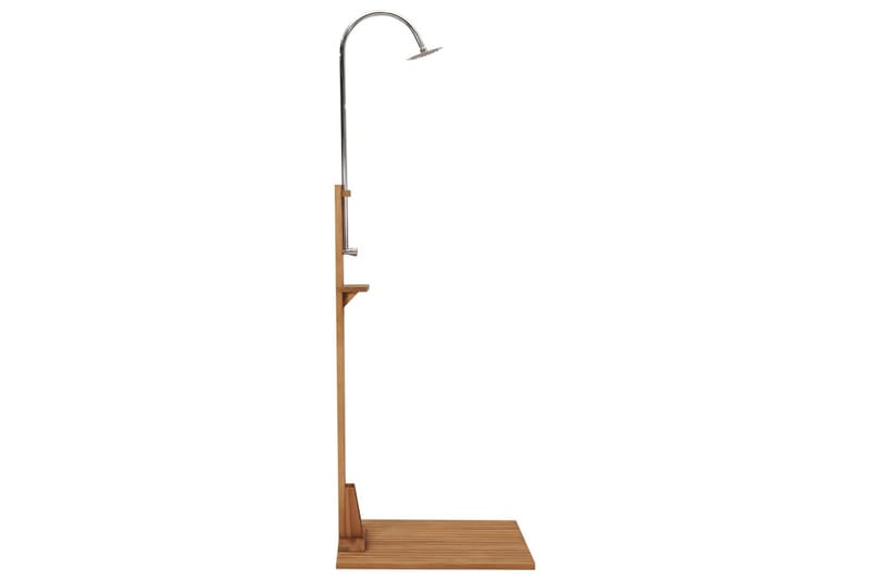 Puutarhasuihku 75x75x210 cm täysi tiikki - Piha & ulkoaltaat - Uima-allas, poreallas & sauna - Uima-allastarvikkeet & poreallastarvikkeet - Muut uima-allastarvikkeet
