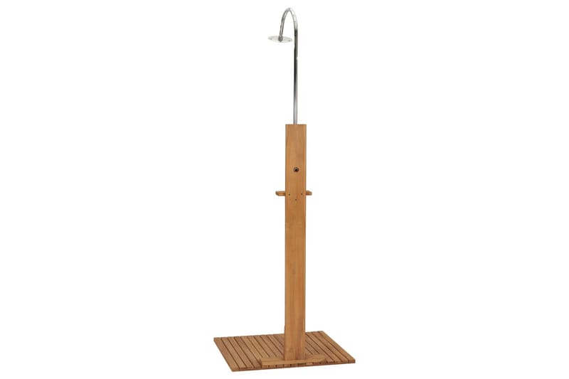 Puutarhasuihku 75x75x210 cm täysi tiikki - Piha & ulkoaltaat - Uima-allas, poreallas & sauna - Uima-allastarvikkeet & poreallastarvikkeet - Muut uima-allastarvikkeet