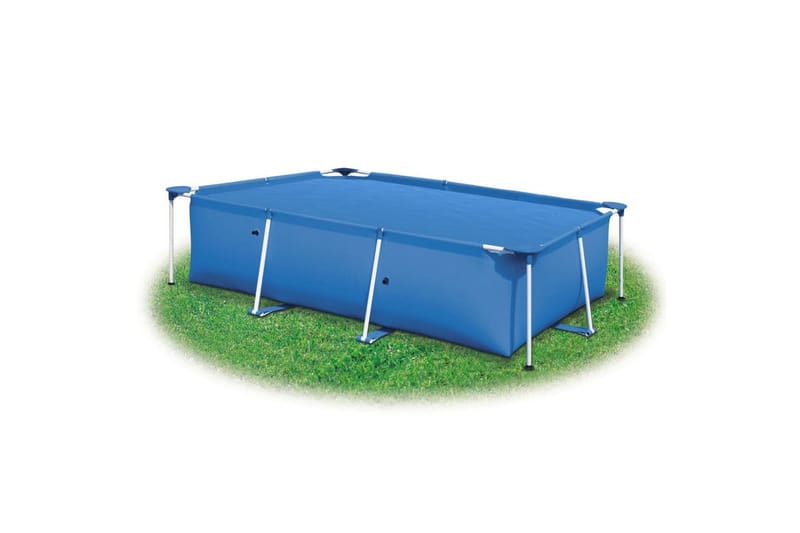 Suorakaiteen Muotoinen Uima-altaan Suoja 450x220cm - Sininen - Piha & ulkoaltaat - Uima-allas, poreallas & sauna - Uima-allastarvikkeet & poreallastarvikkeet - Muut uima-allastarvikkeet