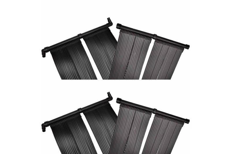 Uima-altaan lämmitin aurinkoenergiapaneelit 4 kpl 80x620 cm - Piha & ulkoaltaat - Uima-allas, poreallas & sauna - Uima-allastarvikkeet & poreallastarvikkeet - Muut uima-allastarvikkeet