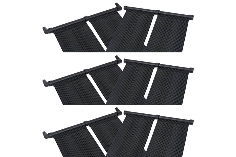 Uima-altaan lämmitin aurinkoenergiapaneelit 6 kpl 80x310 cm - Piha & ulkoaltaat - Uima-allas, poreallas & sauna - Uima-allastarvikkeet & poreallastarvikkeet - Muut uima-allastarvikkeet