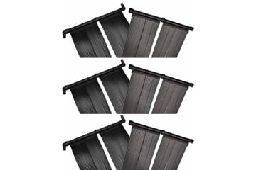 Uima-altaan lämmitin aurinkoenergiapaneelit 6 kpl 80x620 cm - Piha & ulkoaltaat - Uima-allas, poreallas & sauna - Uima-allastarvikkeet & poreallastarvikkeet - Muut uima-allastarvikkeet