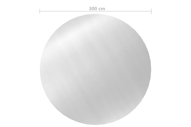 Uima-altaan suoja hopea 300 cm PE - Hopea - Piha & ulkoaltaat - Uima-allas, poreallas & sauna - Uima-allastarvikkeet & poreallastarvikkeet - Muut uima-allastarvikkeet