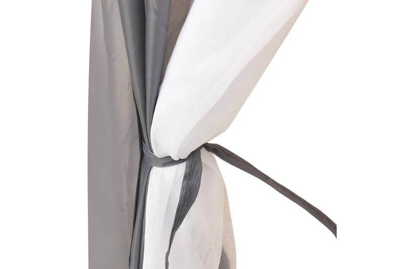 Uima-altaan teltta 500x433x250 cm kangas harmaa - Piha & ulkoaltaat - Uima-allas, poreallas & sauna - Uima-allastarvikkeet & poreallastarvikkeet - Muut uima-allastarvikkeet