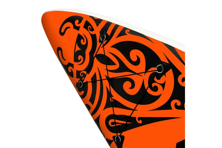 Täytettävä SUP-lautasarja 320x76x15 cm oranssi - Uima-allaslelut