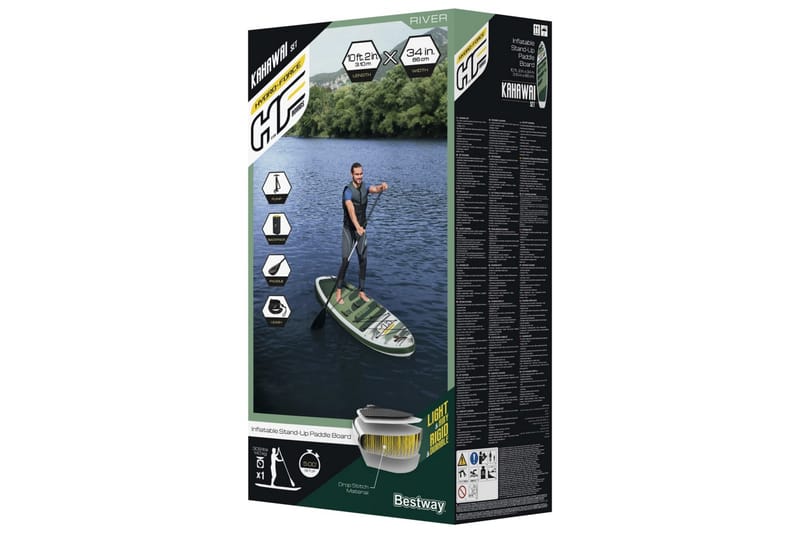 Bestway Hydro-Force Kahawai täytettävä SUP-lautasarja - Piha & ulkoaltaat - Uima-allas, poreallas & sauna - Uima-allastarvikkeet & poreallastarvikkeet - Uima-allaslelut
