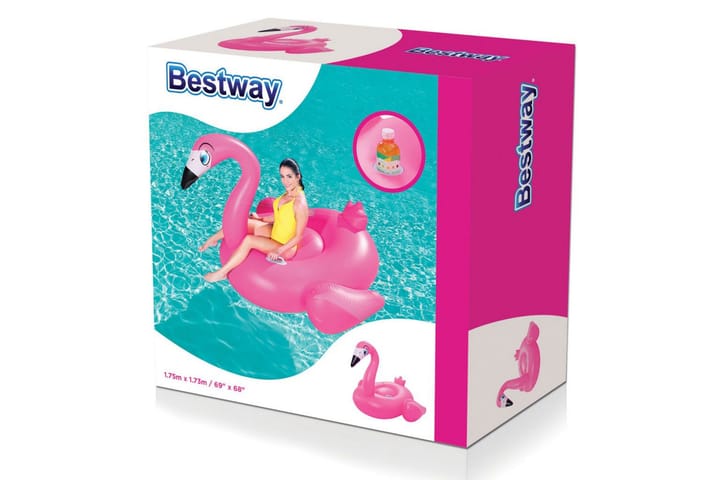 Bestway Jättikokoinen Flamingo Täytettävä Uima-allas Lelu - Uima-allaslelut