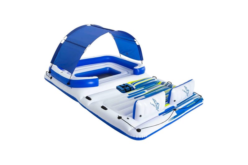 Bestway Tropical Breeze kelluva saari 389x274 cm - Piha & ulkoaltaat - Uima-allas, poreallas & sauna - Uima-allastarvikkeet & poreallastarvikkeet - Uima-allaslelut