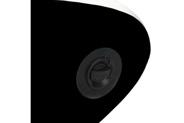 Täytettävä SUP-lautasarja 320x76x15 cm musta - Uima-allaslelut