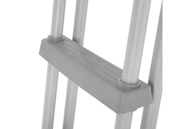 Bestway Flowclear Uima-altaan neliaskelmaiset tikkaat 107 cm - Harmaa - Piha & ulkoaltaat - Uima-allas, poreallas & sauna - Uima-allastarvikkeet & poreallastarvikkeet - Uima-altaan portaat