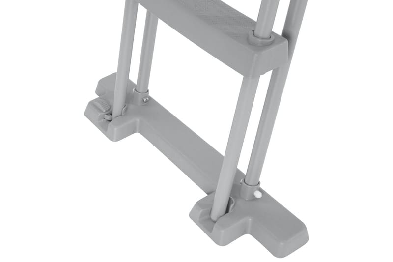 Bestway Flowclear Uima-altaan neliaskelmaiset tikkaat 107 cm - Harmaa - Piha & ulkoaltaat - Uima-allas, poreallas & sauna - Uima-allastarvikkeet & poreallastarvikkeet - Uima-altaan portaat
