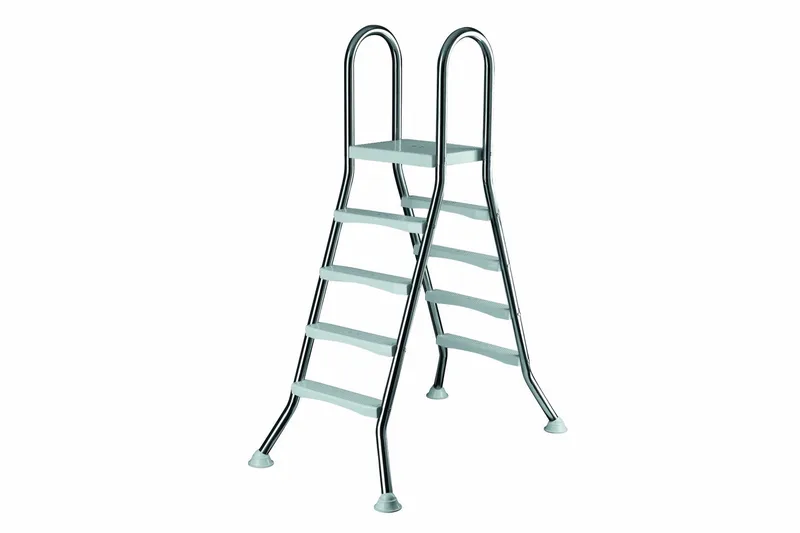 Ruostumattomat portaat maanpinta-altaaseen - 2 x 4 askelmaa - Piha & ulkoaltaat - Uima-allas, poreallas & sauna - Uima-allastarvikkeet & poreallastarvikkeet - Uima-altaan portaat