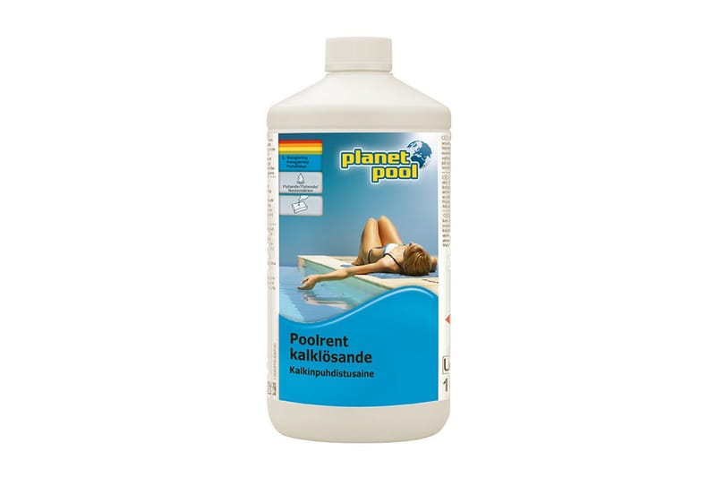 Allaspuhdistus Planet Pool Allaspuhdistus Kalkinpoistaja 1L - Piha & ulkoaltaat - Uima-allas, poreallas & sauna - Uima-altaan & porealtaan puhdistus - Allaskemikaalit & klooritabletit