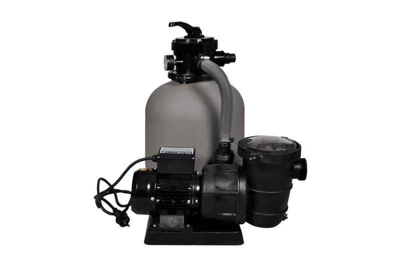 Hiekkasuodatinpumppu 600 W 17000 l/h - Harmaa - Piha & ulkoaltaat - Uima-allas, poreallas & sauna - Uima-altaan & porealtaan puhdistus - Hiekkasuodattimet