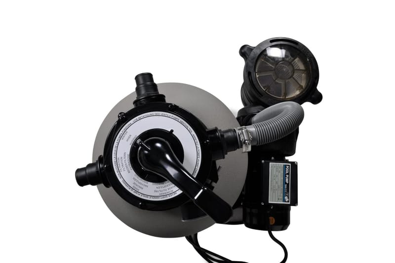 Hiekkasuodatinpumppu 600 W 17000 l/h - Harmaa - Piha & ulkoaltaat - Uima-allas, poreallas & sauna - Uima-altaan & porealtaan puhdistus - Hiekkasuodattimet